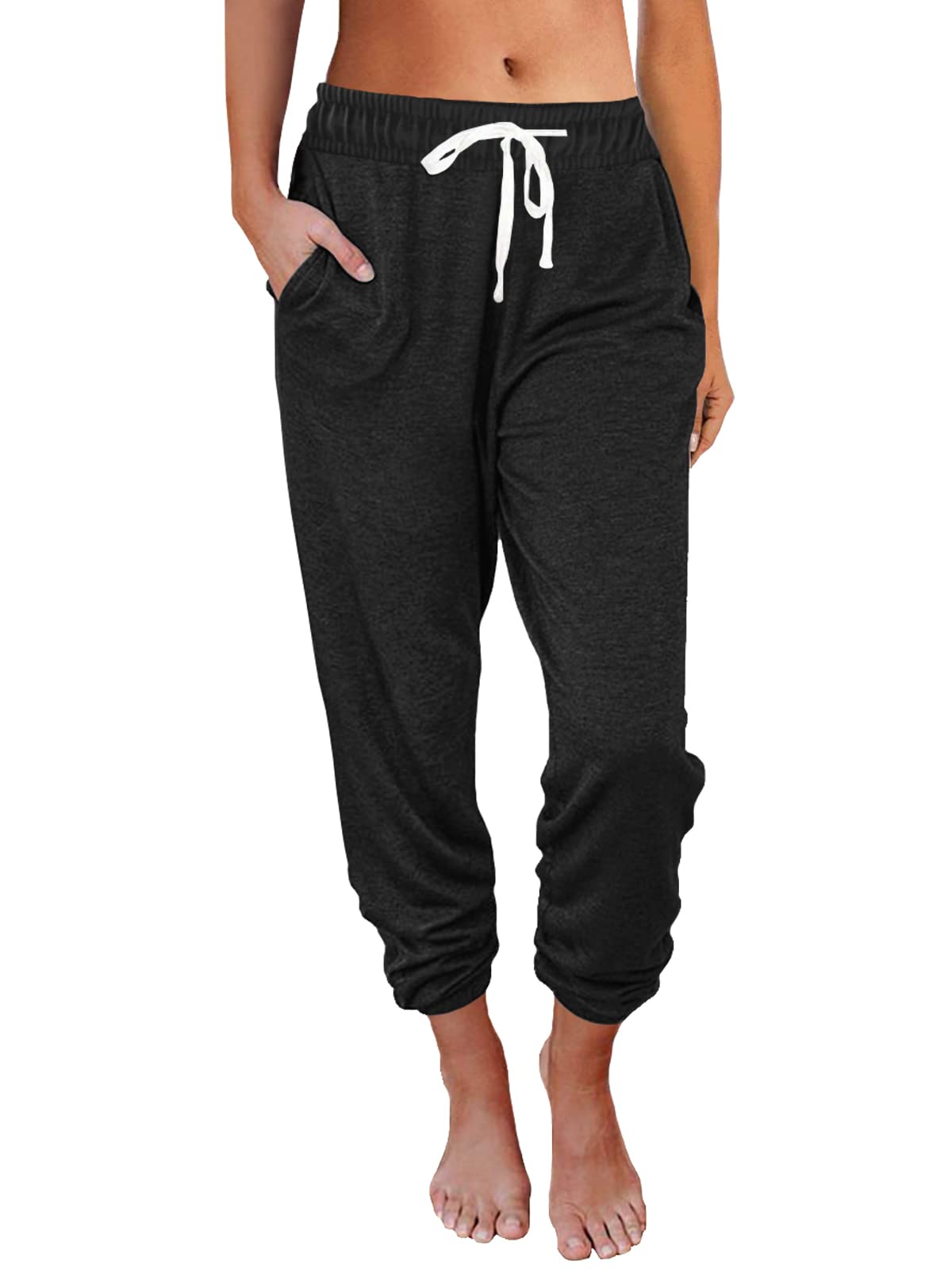 Women's AUTOMET Sweatpants with Pockets for Travel and Work
| AUTOMET Women's Joggers Fall Clothes with Pockets for Tea